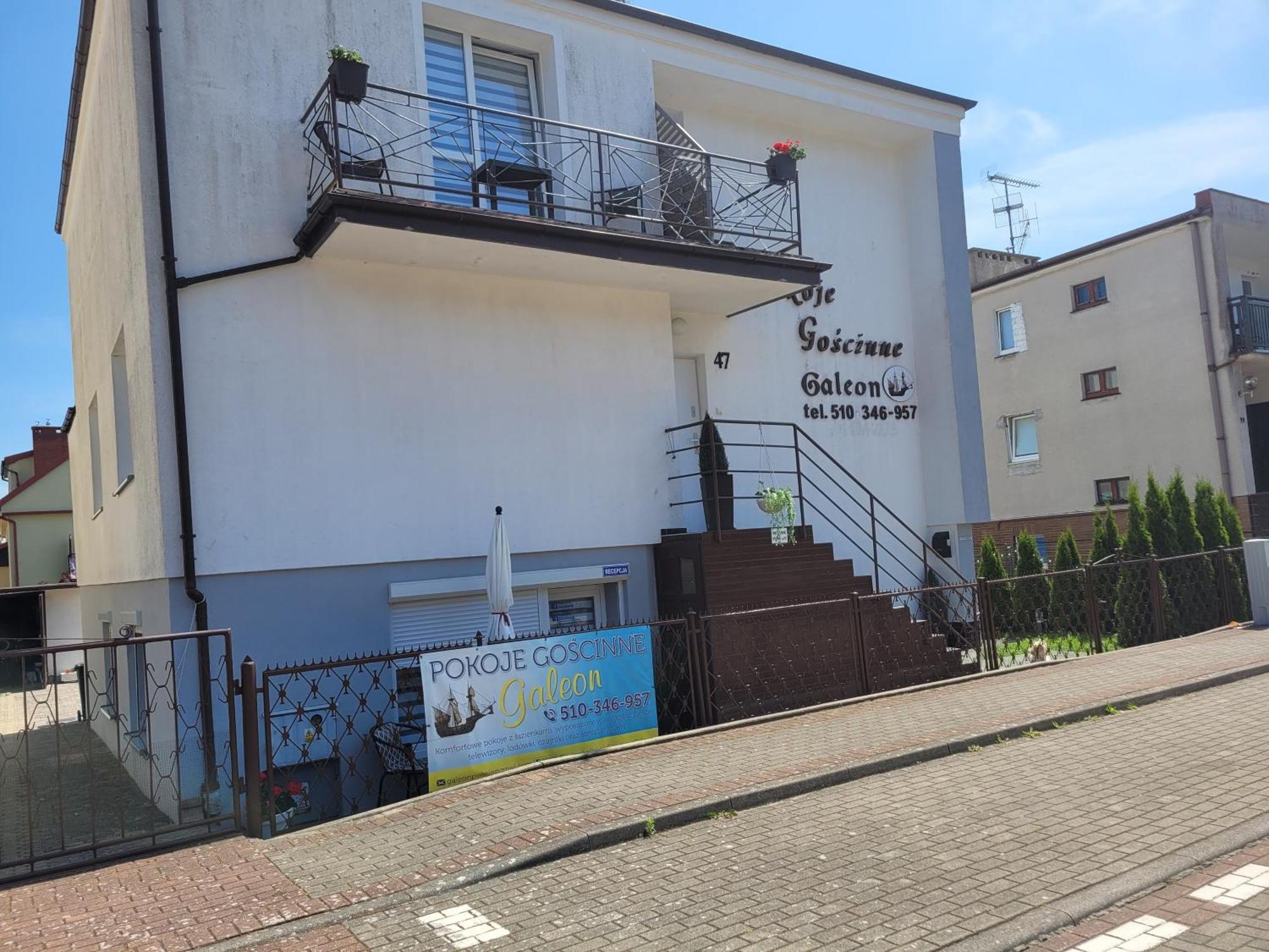Pokoje Goscinne Galeon W Darlowku Ujście-Darłowskie Esterno foto