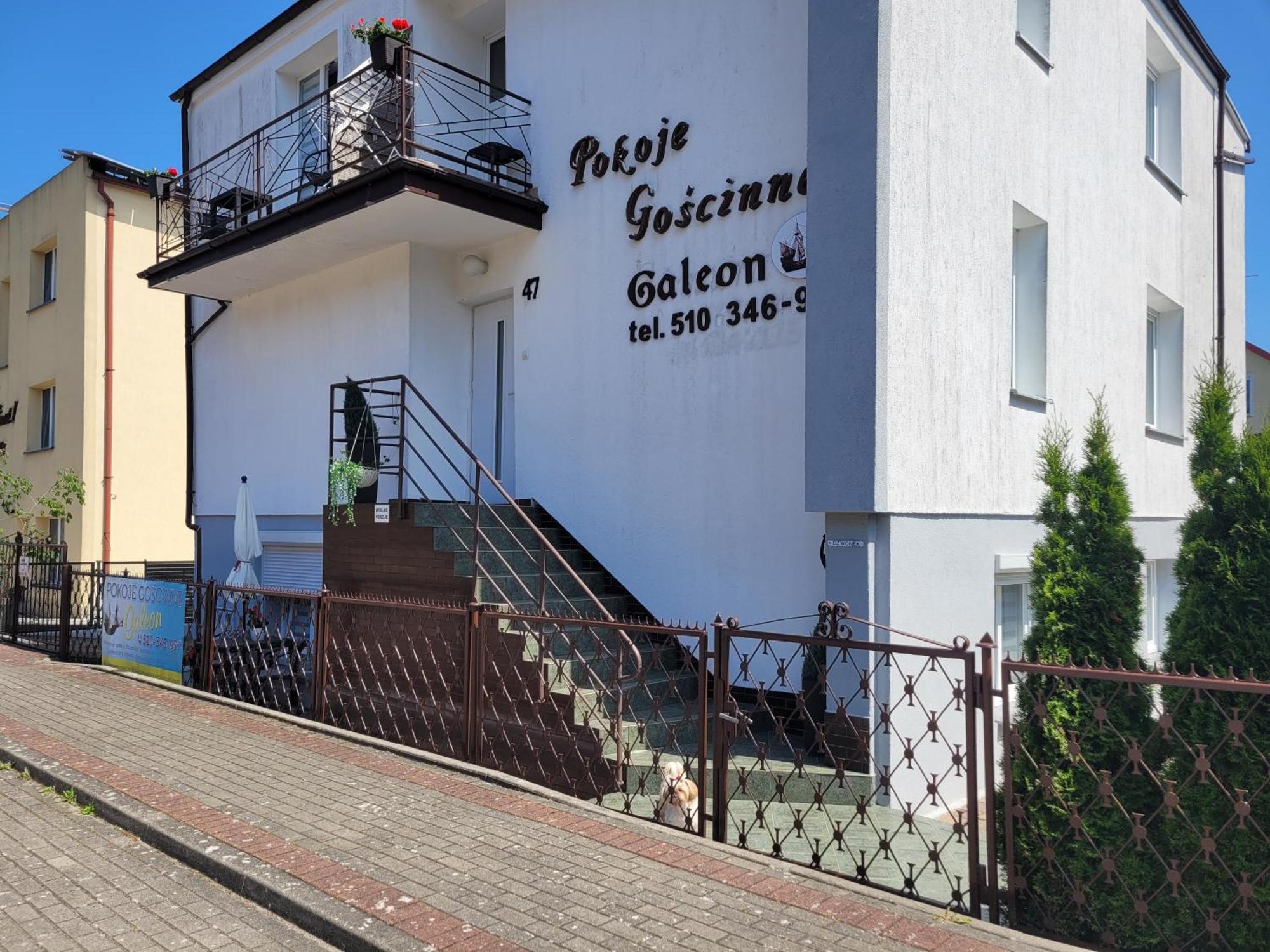 Pokoje Goscinne Galeon W Darlowku Ujście-Darłowskie Esterno foto
